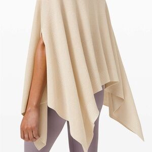 NWOT Lululemon Cashmere Blend Shrug (One Size)